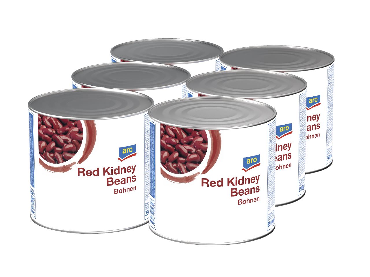 aro Rode Kidney Bonen 6 x 2,65 l