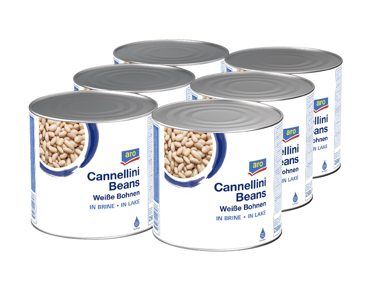 aro Cannellini Bonen 6 x 2,65 l