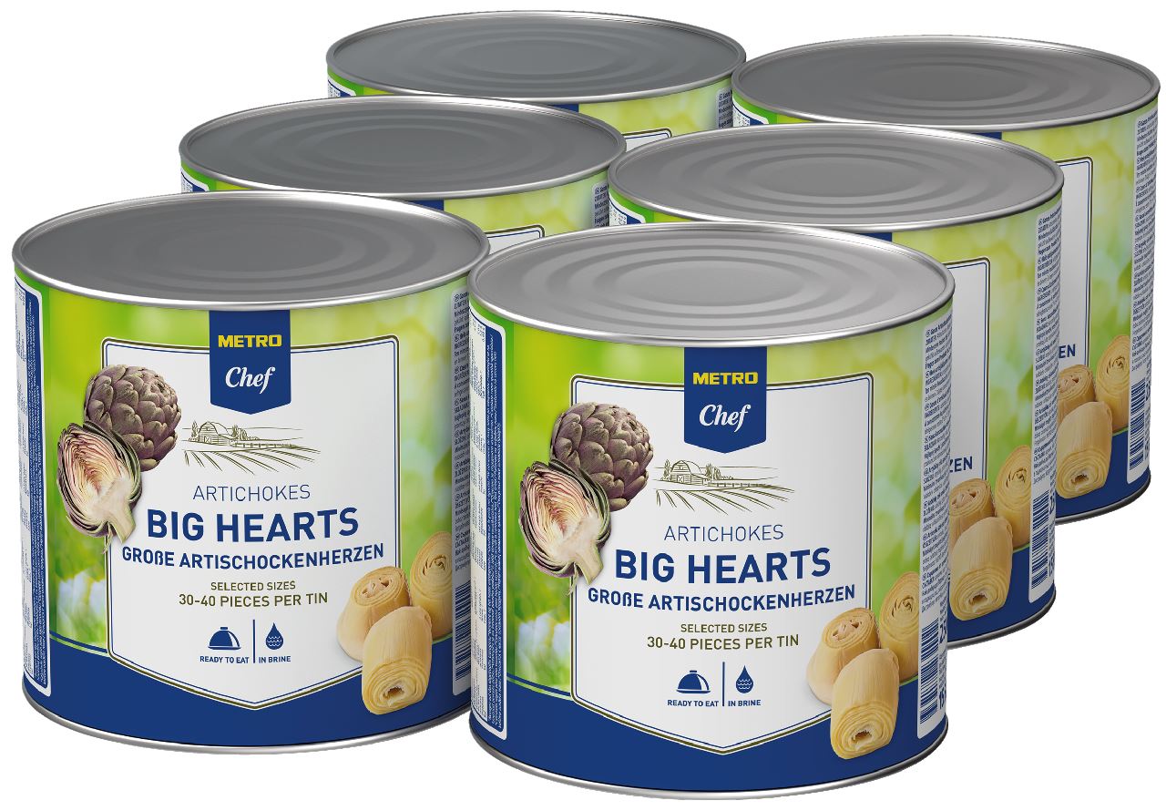 METRO Chef Artisjok Heel 6 x 2,65 l