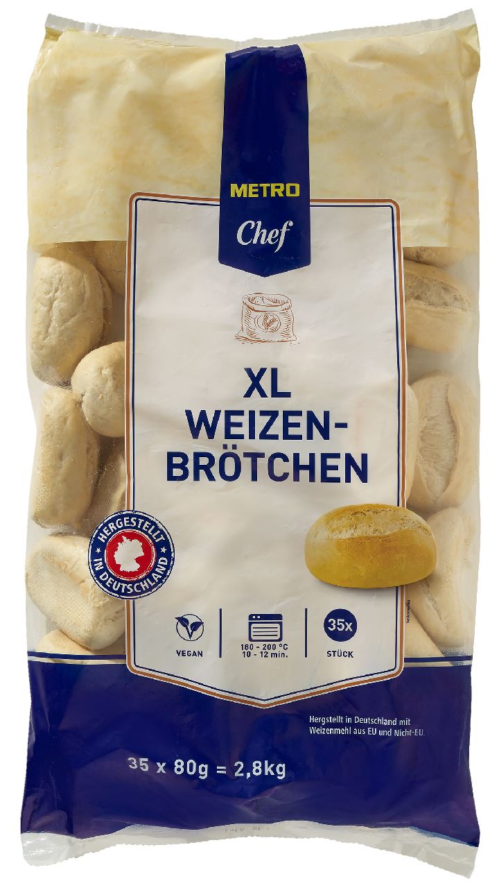 METRO Chef Duits Broodje 35 x 80 g
