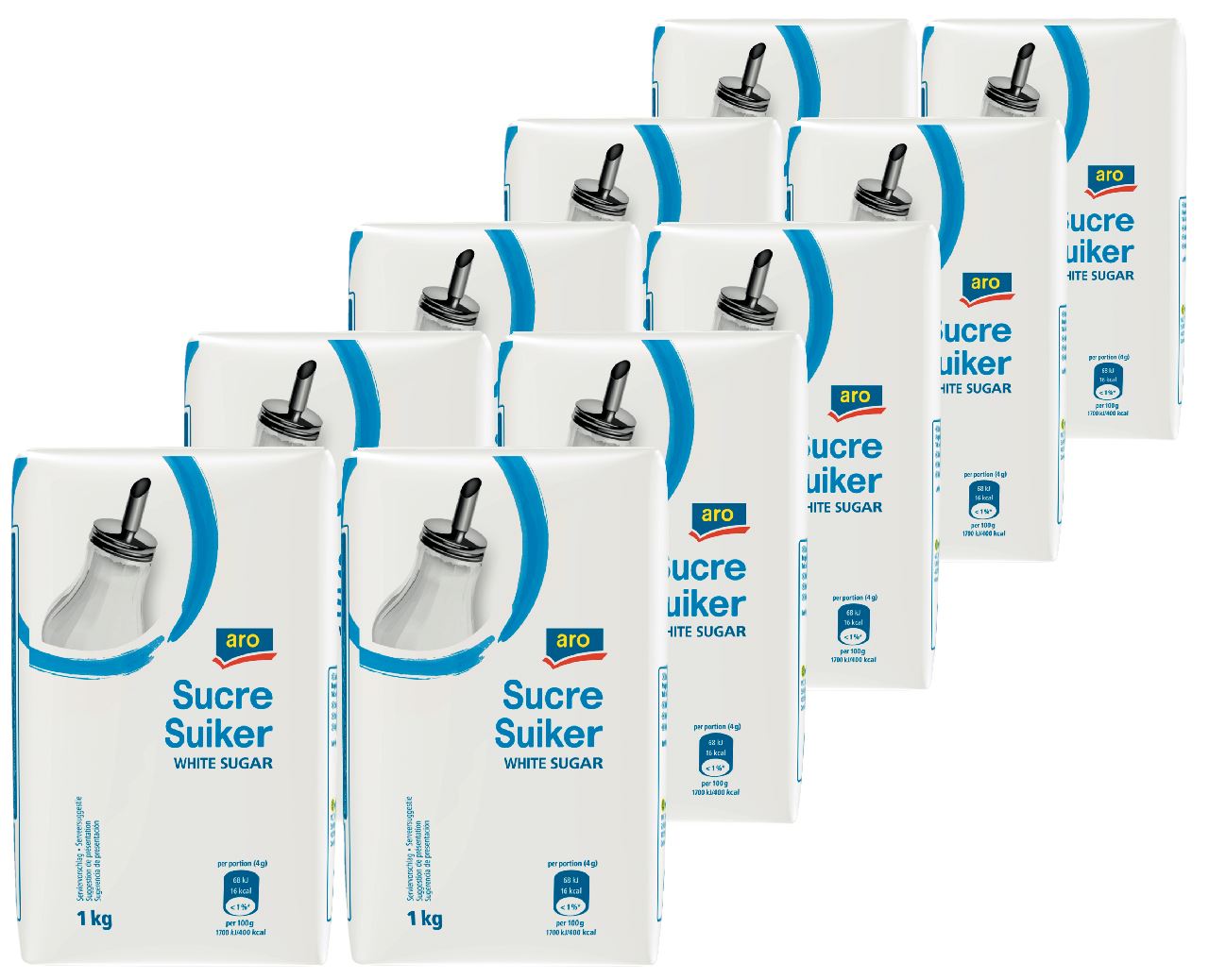 aro Suiker 10 x 1 kg