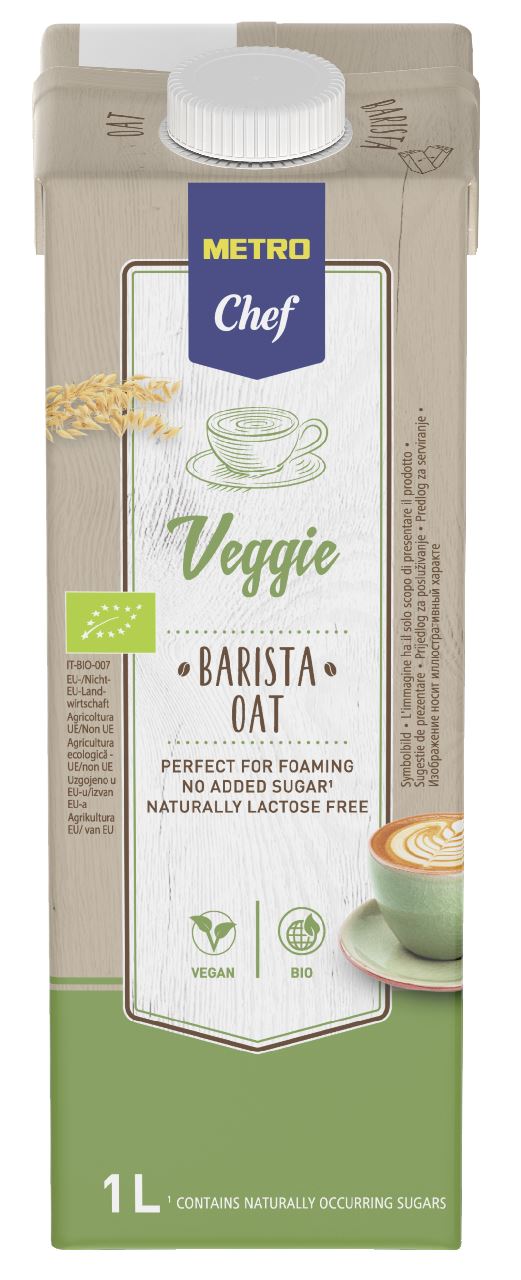 METRO Chef Bio Barista Havermelk 1 l