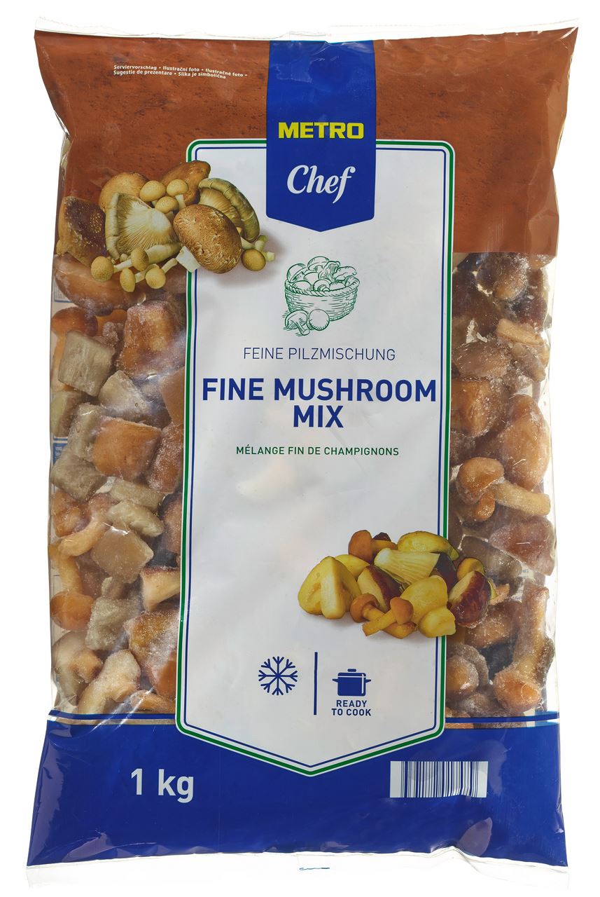 METRO Chef Paddenstoelen Mix 5 x 1 kg