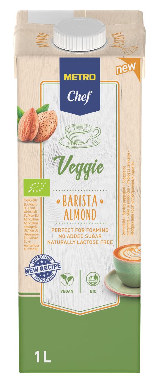 METRO Chef Bio Barista Amandelmelk 1 l