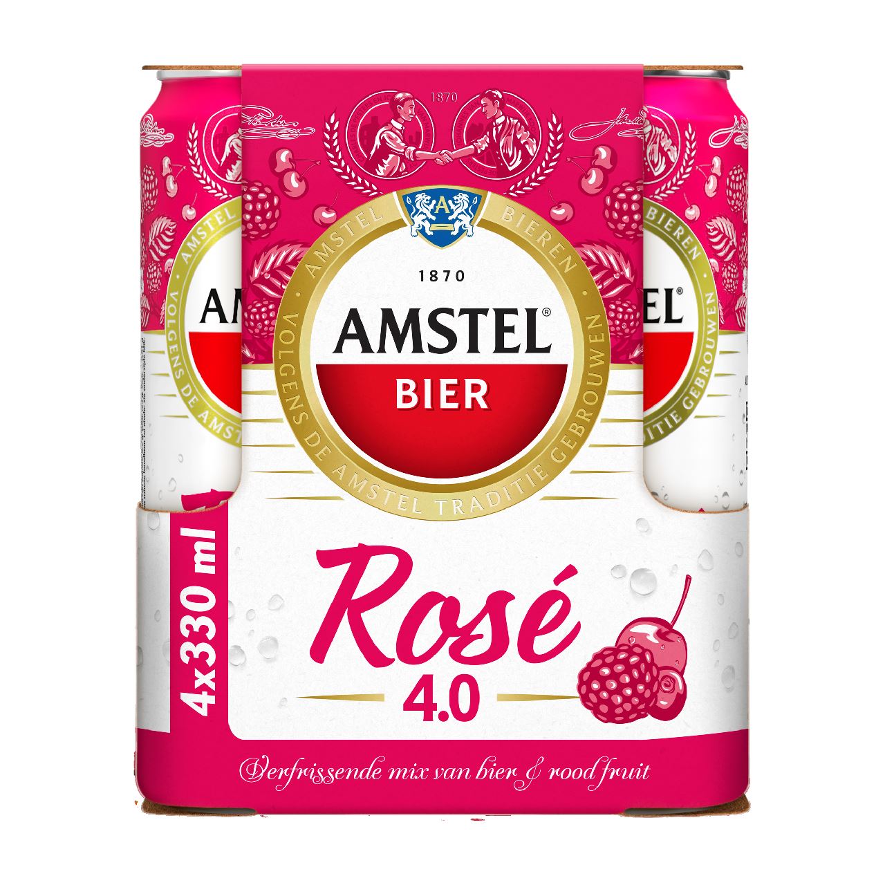 AMSTEL Rosé 4.0% blik 12 x 33 cl
