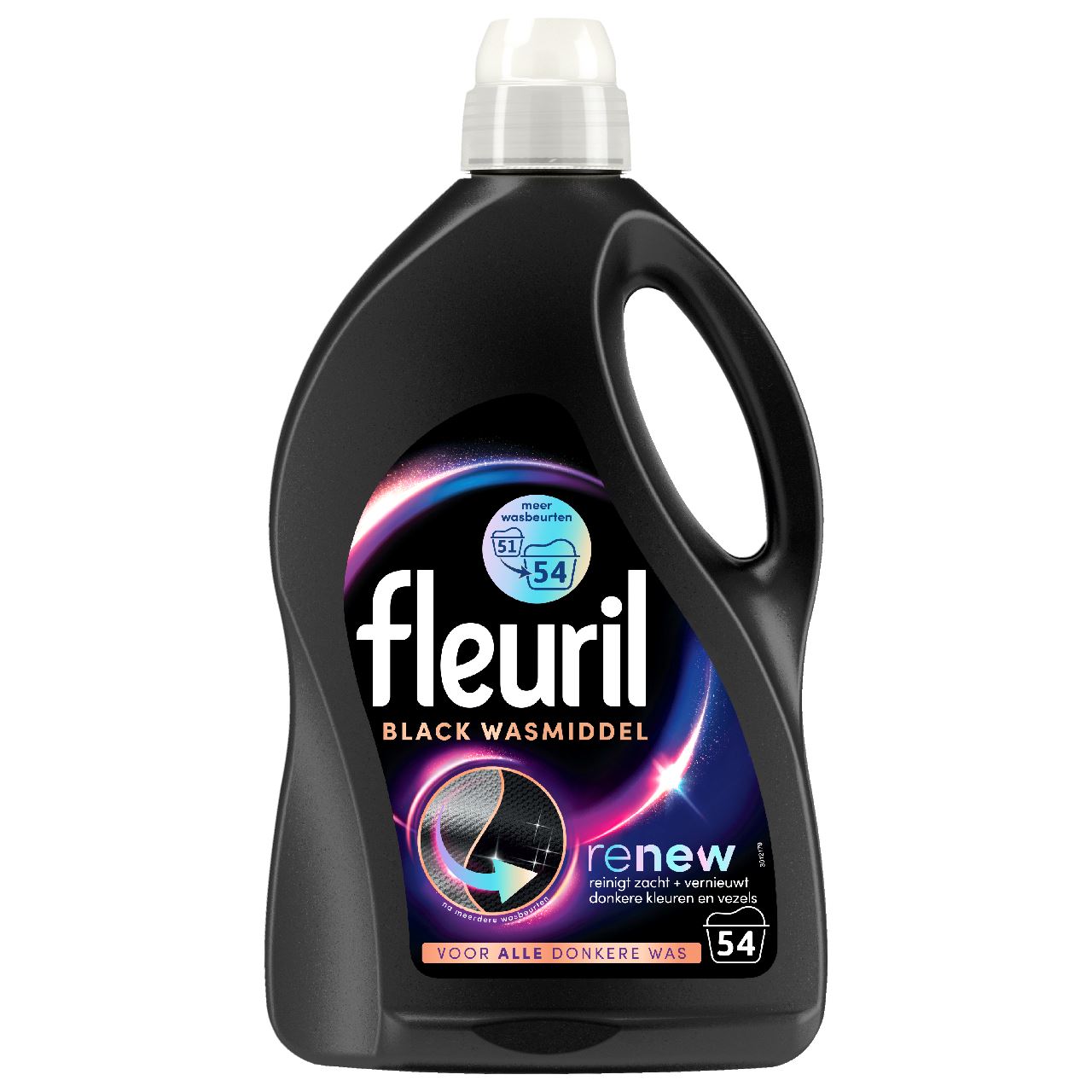 Fleuril Black Wasmiddel 54 wasbeurten 2,43 l