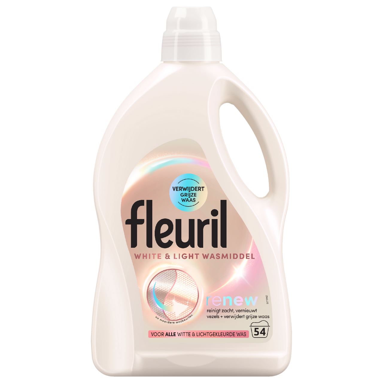 Fleuril White & Light 54 wasbeurten 4 x 2,43 l