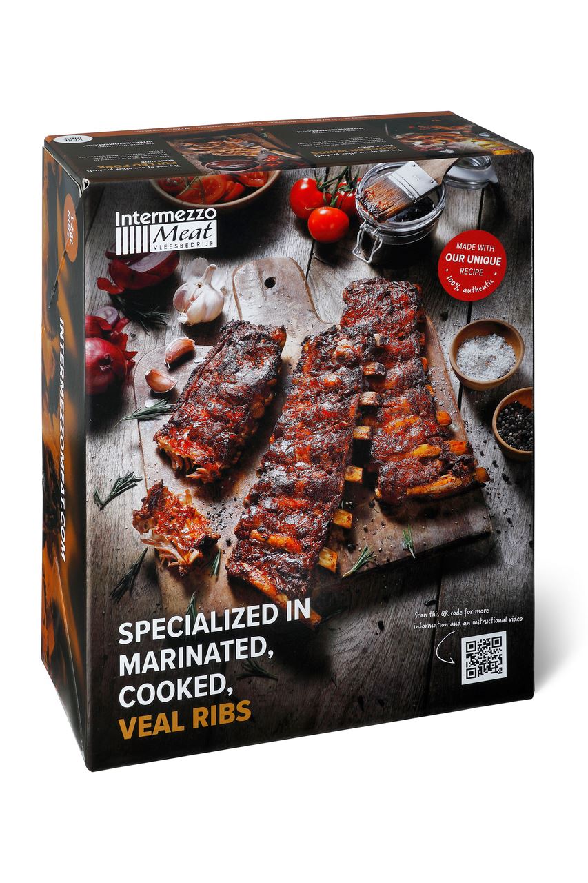 Intermezzo Meat Kalfs Spareribs Sous Vide