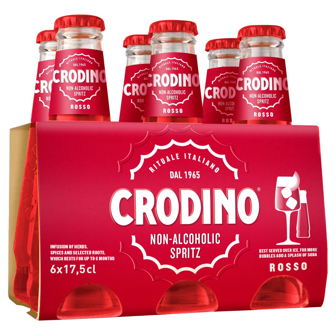 CRODINO Rosso 4 x 6 x 17,5 cl