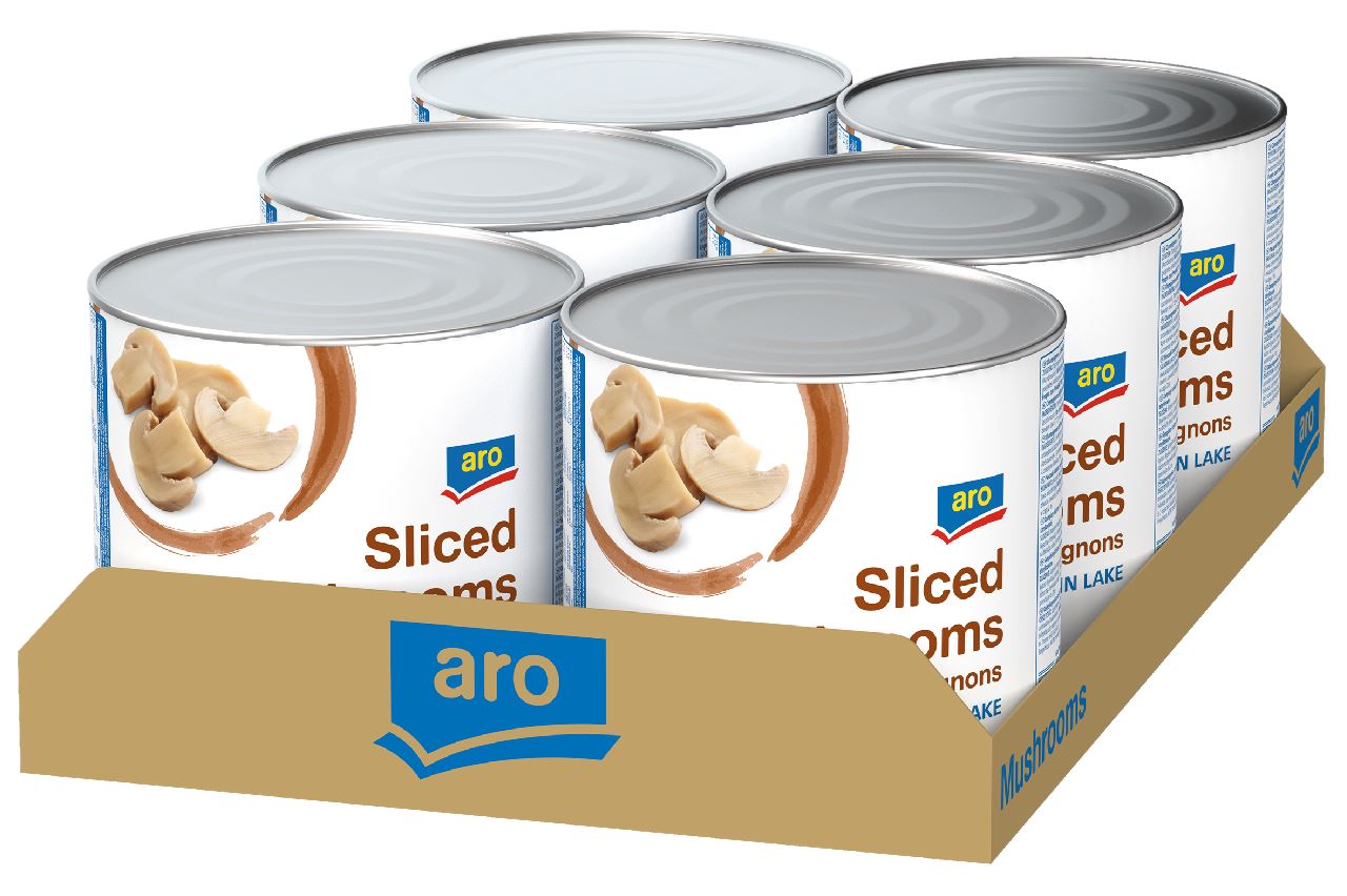 aro Champignonschijfjes middelgroot 6 x 2,65 l