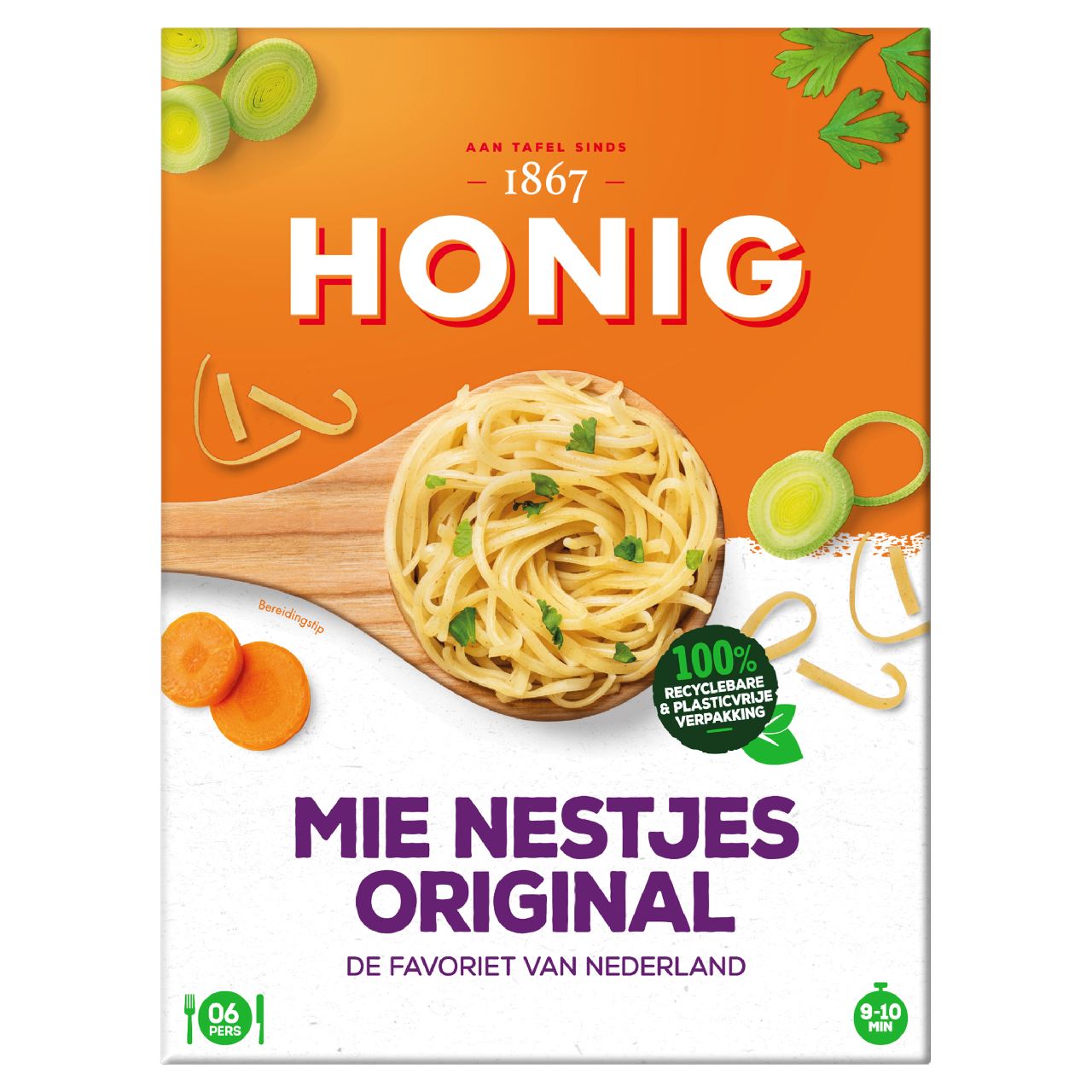 HONIG Mie Nestjes Original 5 x 500 g