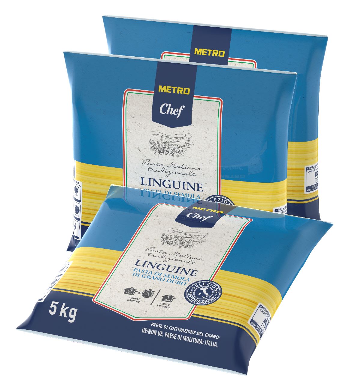 METRO Chef Linguine 3 x 5 kg