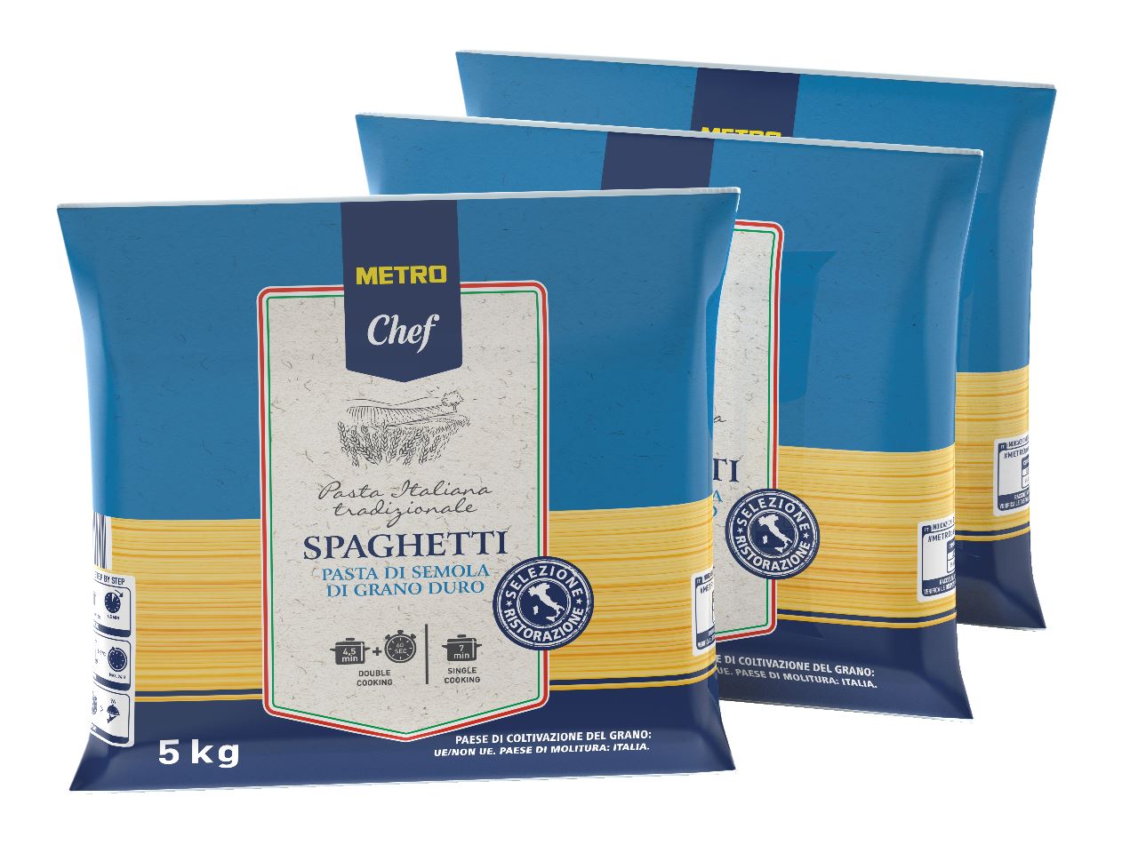 METRO Chef Spaghetti 3 x 5 kg