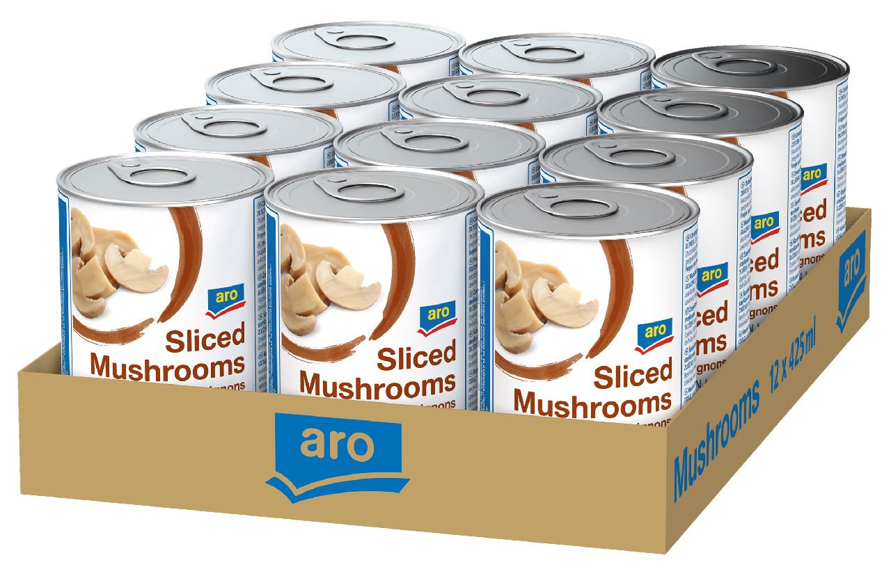 aro Champignonschijven middelgroot 12 x 425 ml