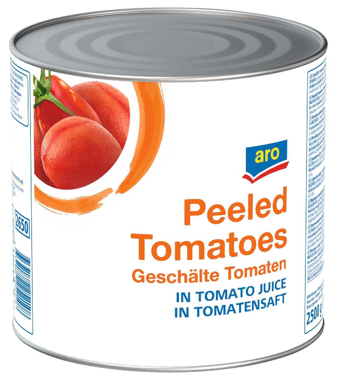 aro Gepelde Tomaten 2,55 kg