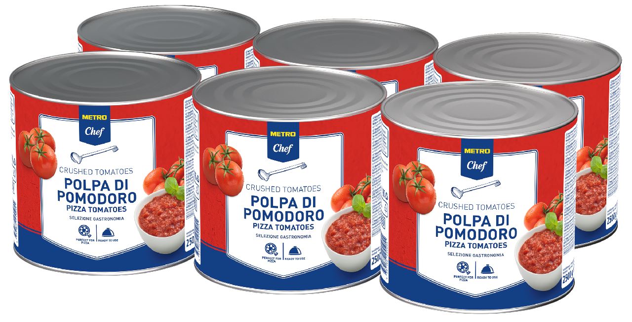 METRO Chef Pulpa Fina 6 x 2,55 kg