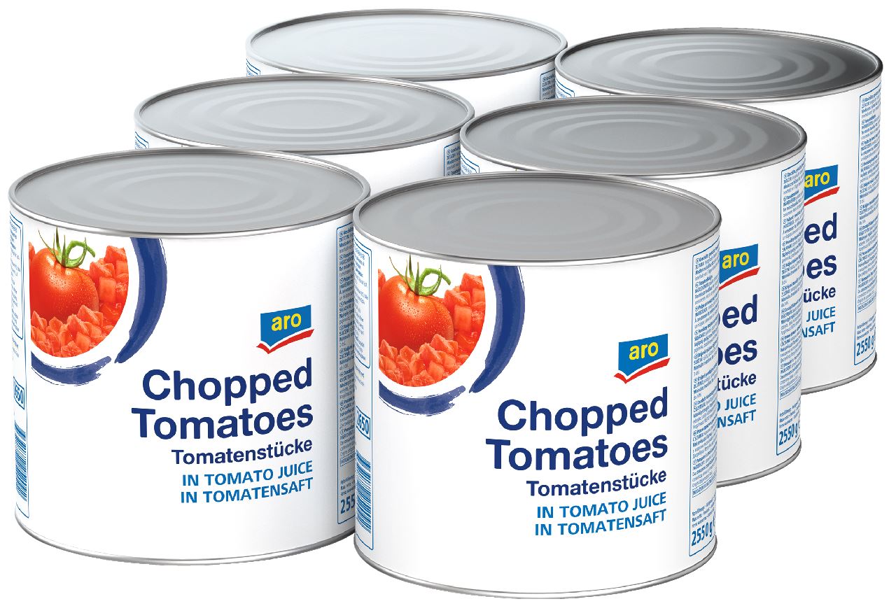 aro Tomatenblokjes 6 x 2,55 kg