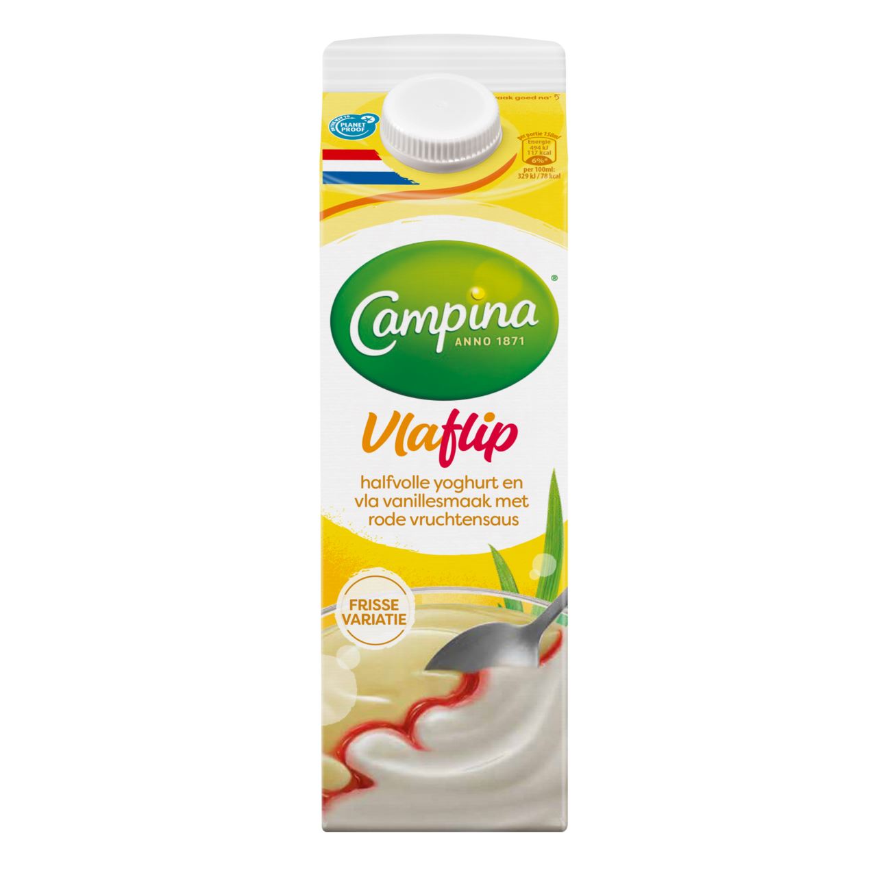 Campina Vlaflip Vanille 1 l
