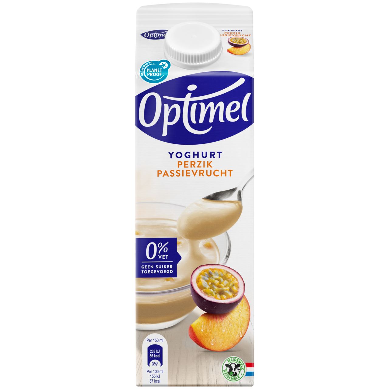 Optimel Yoghurt Perzik Passierucht 1 l