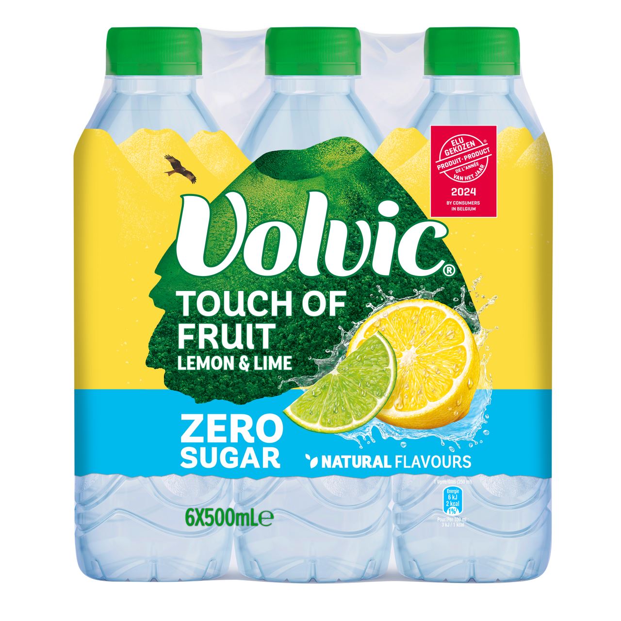 Volvic Touch of Lemon 24 x 50 cl