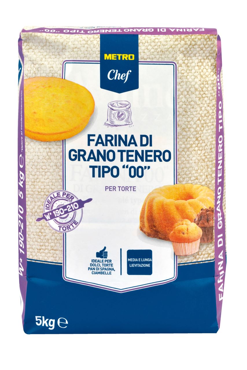 METRO Chef Farina di Grano Tenero Tipo 00 5 kg