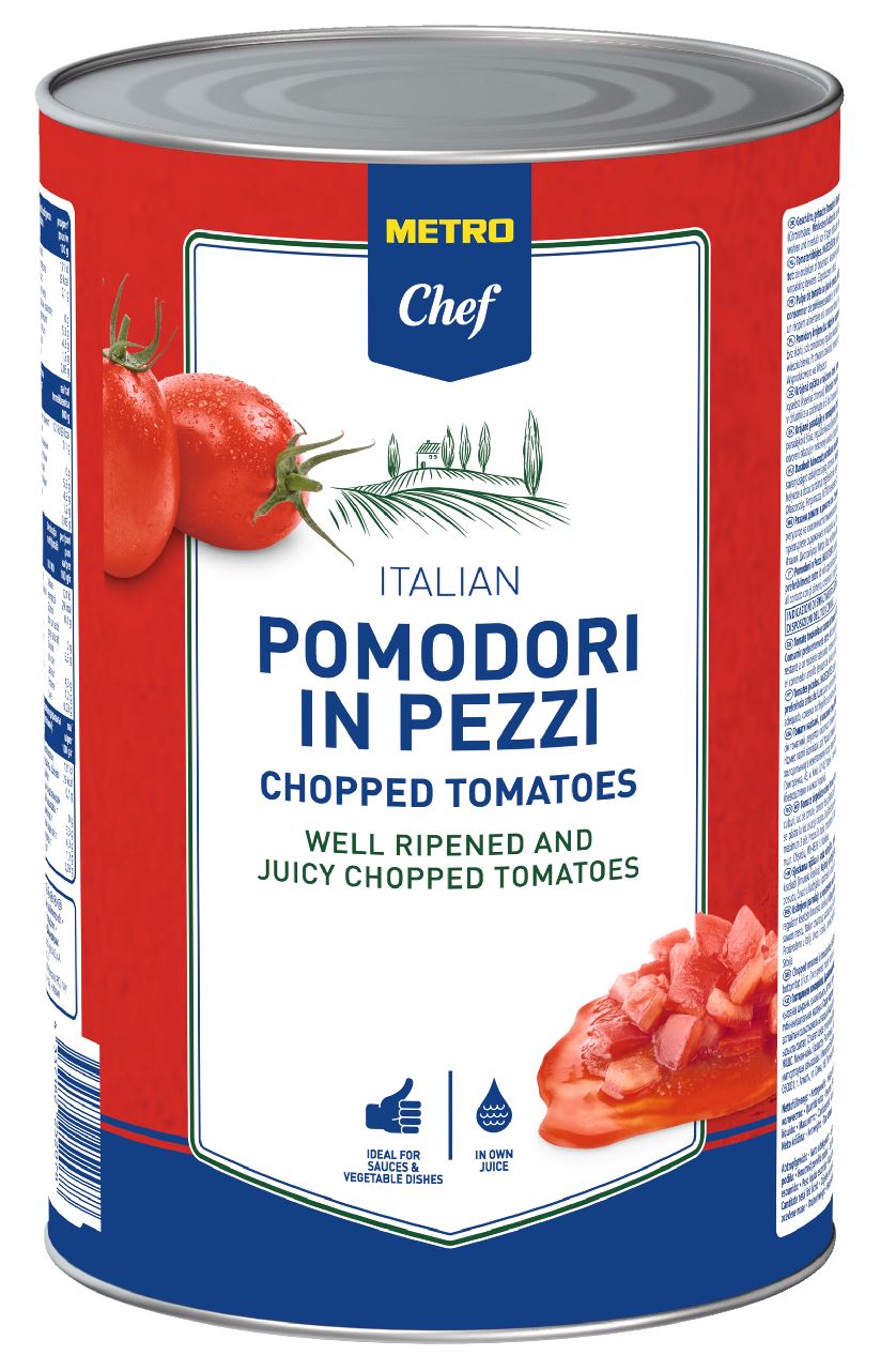 METRO Chef Tomatenblokjes 4,1 kg
