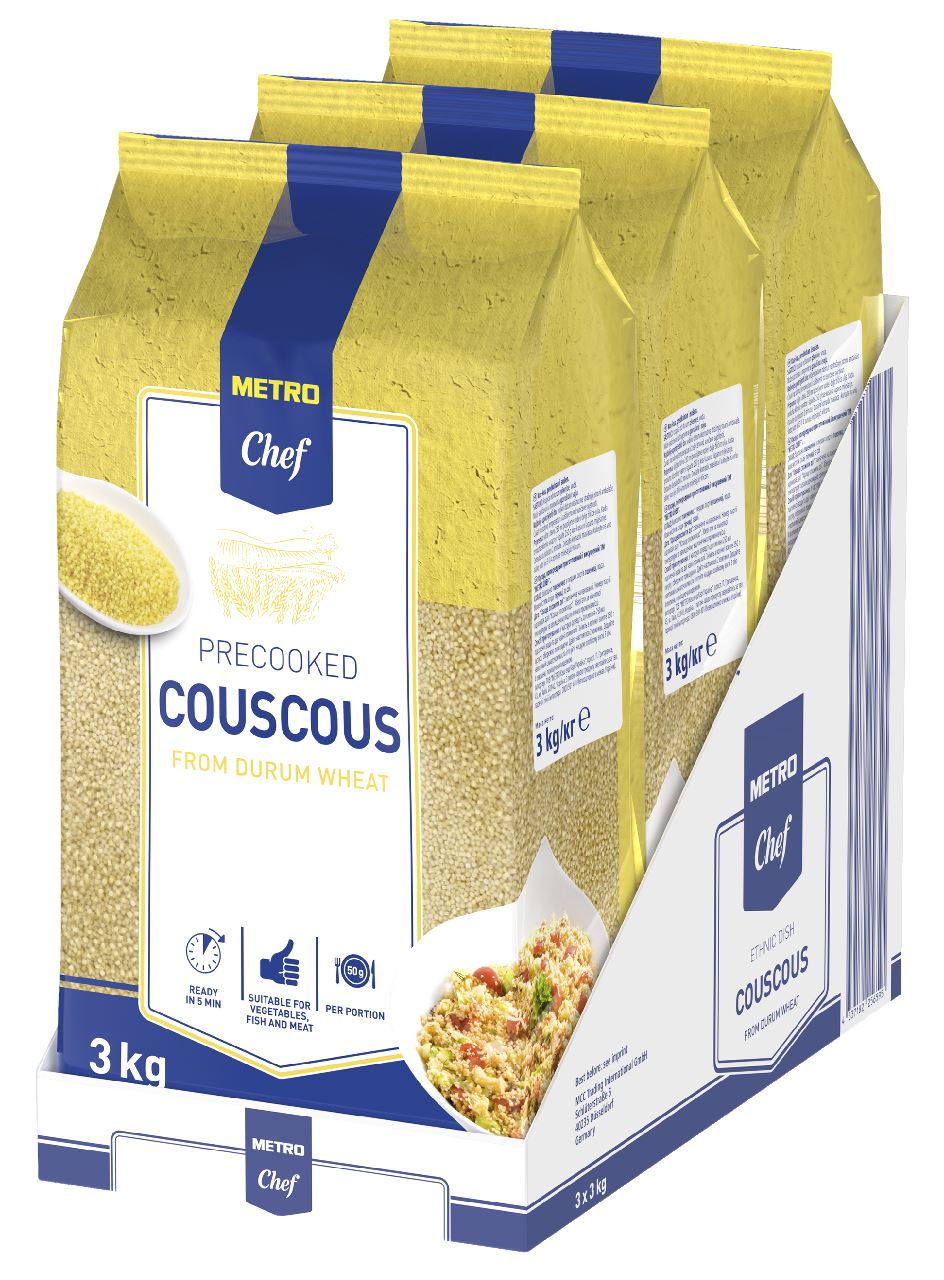 METRO Chef Couscous 3 x 3 kg