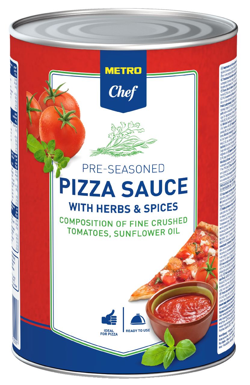 METRO Chef Pizza Saus Kruiden 4,1 kg
