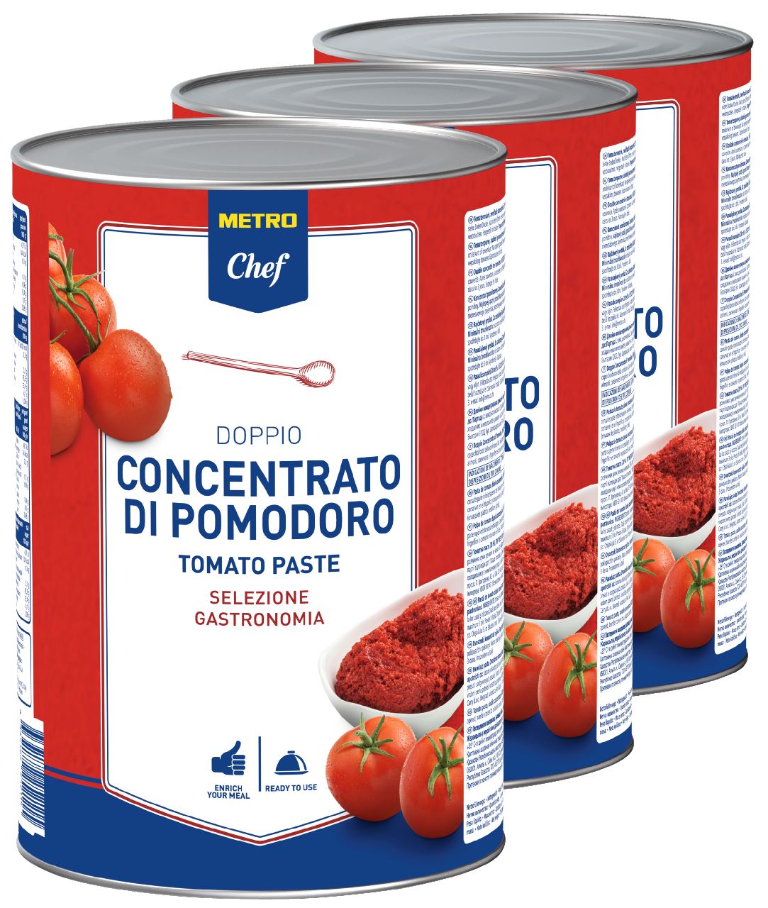 METRO Chef Tomatenpuree 3 x 4,5 kg