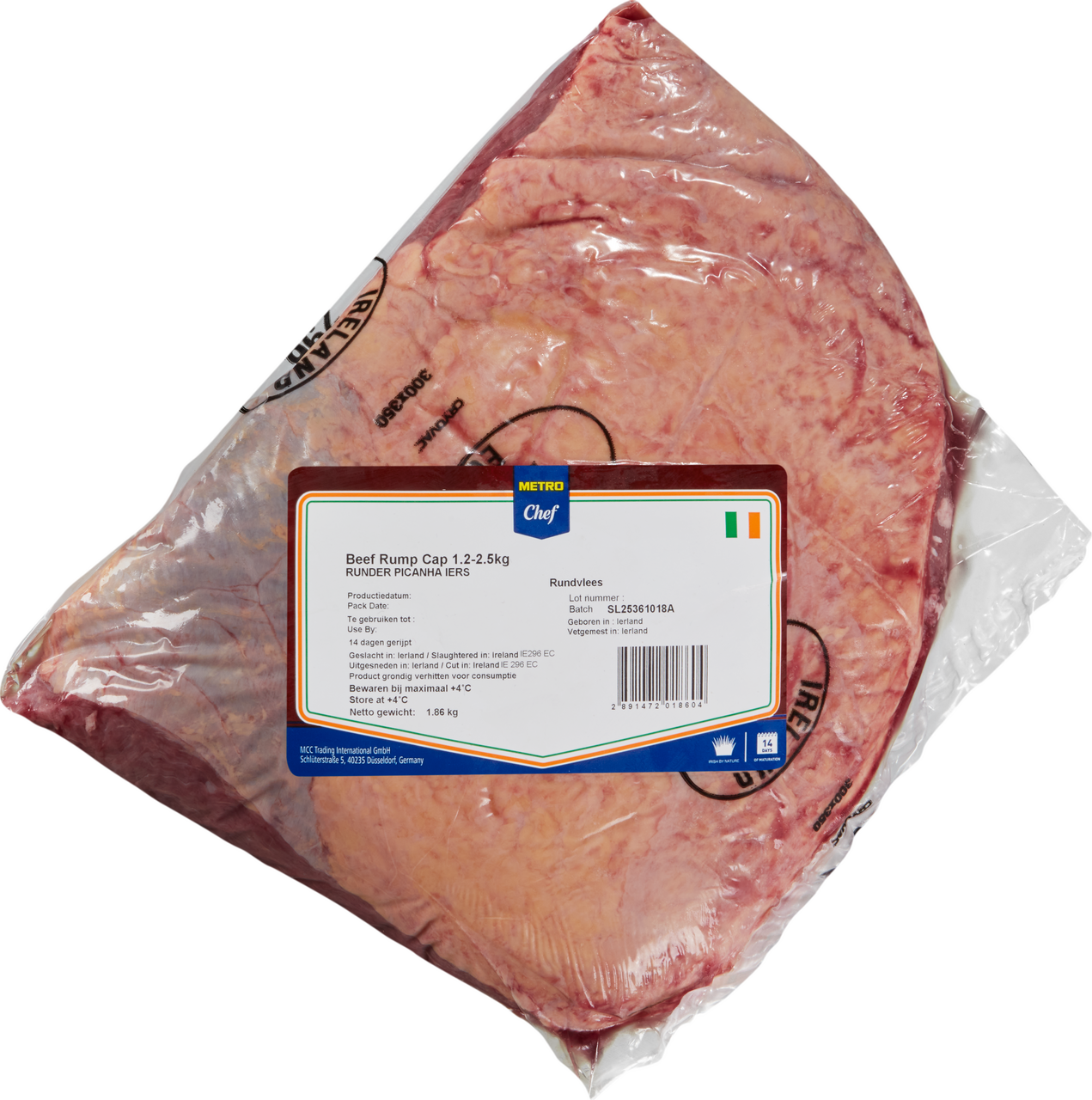 METRO Chef Runder Rump Kap Dry Aged vers wicht