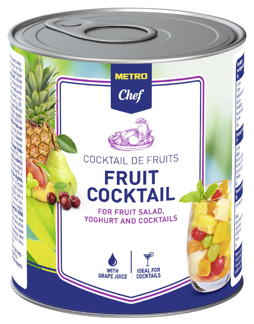 METRO Chef Fruit Cocktail 850 ml