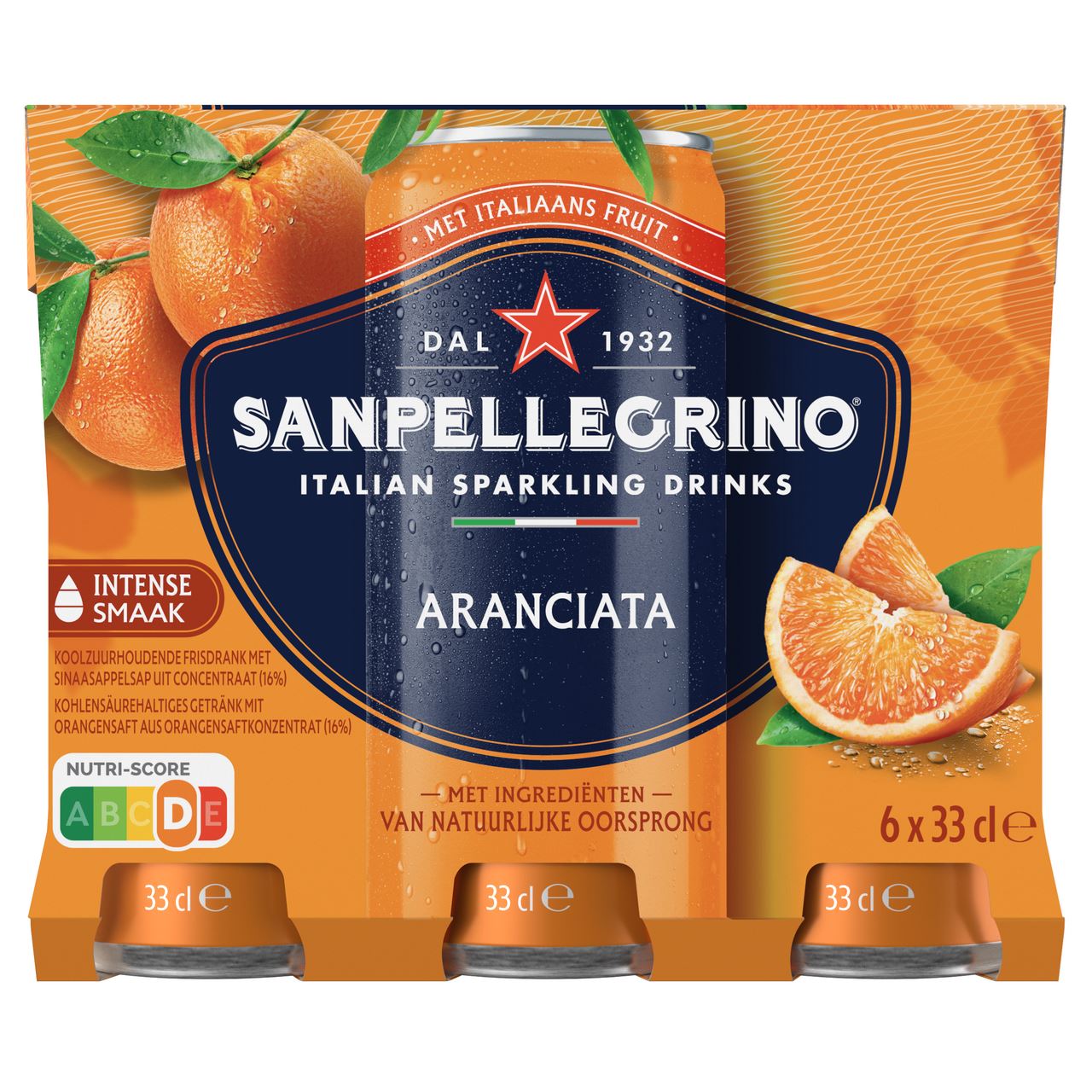 San Pellegrino Aranciata 12 x 33 cl