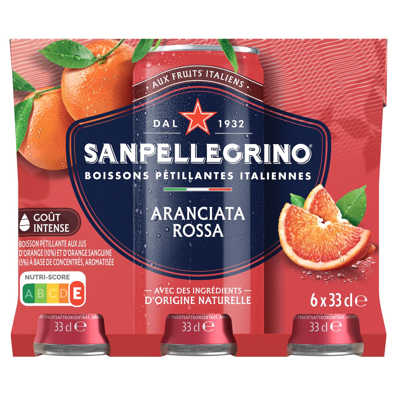 San Pellegrino Aranciata 12 x 33 cl