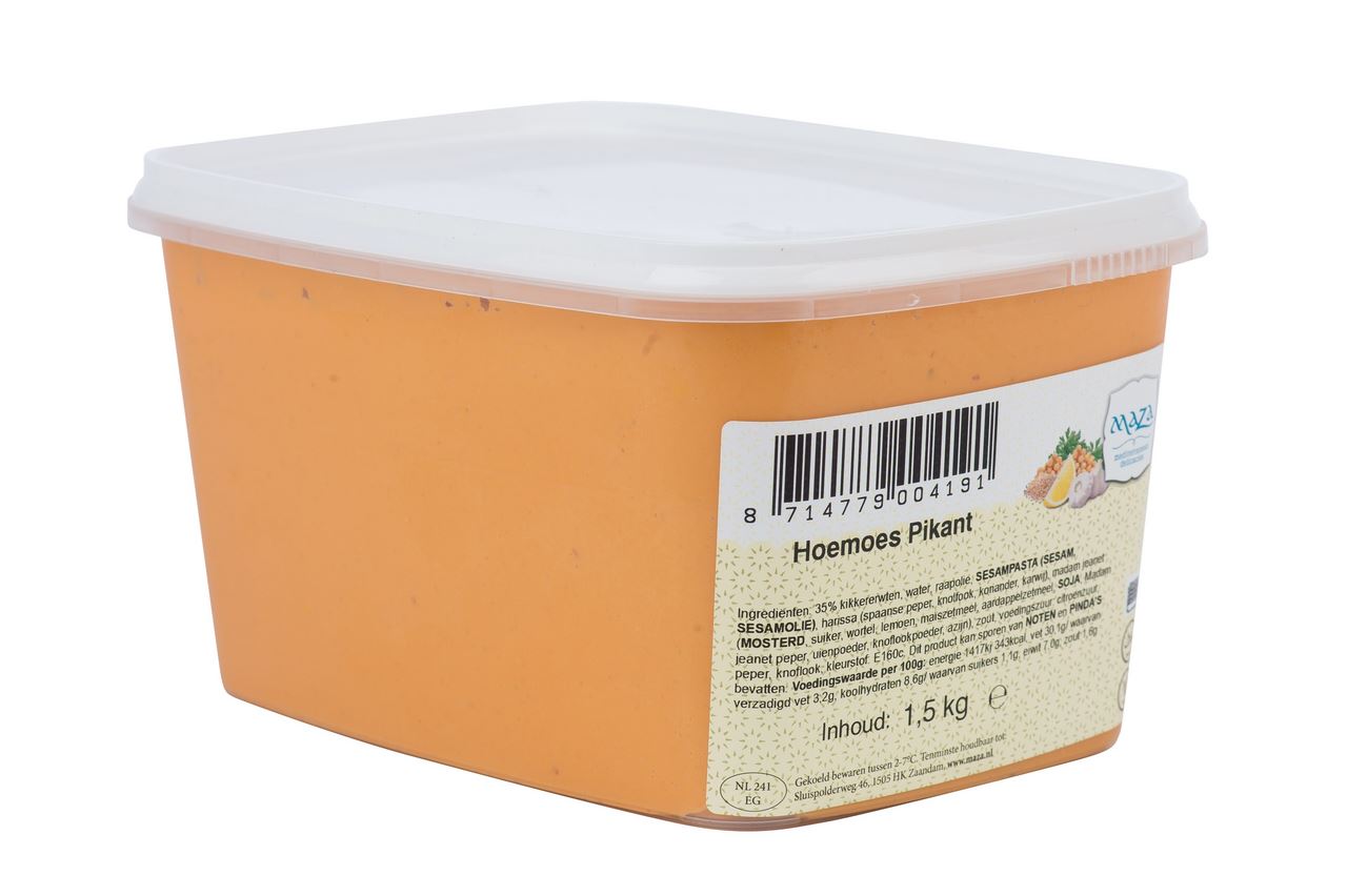 Maza Hoemoes Pikant 4 x 1,5 kg