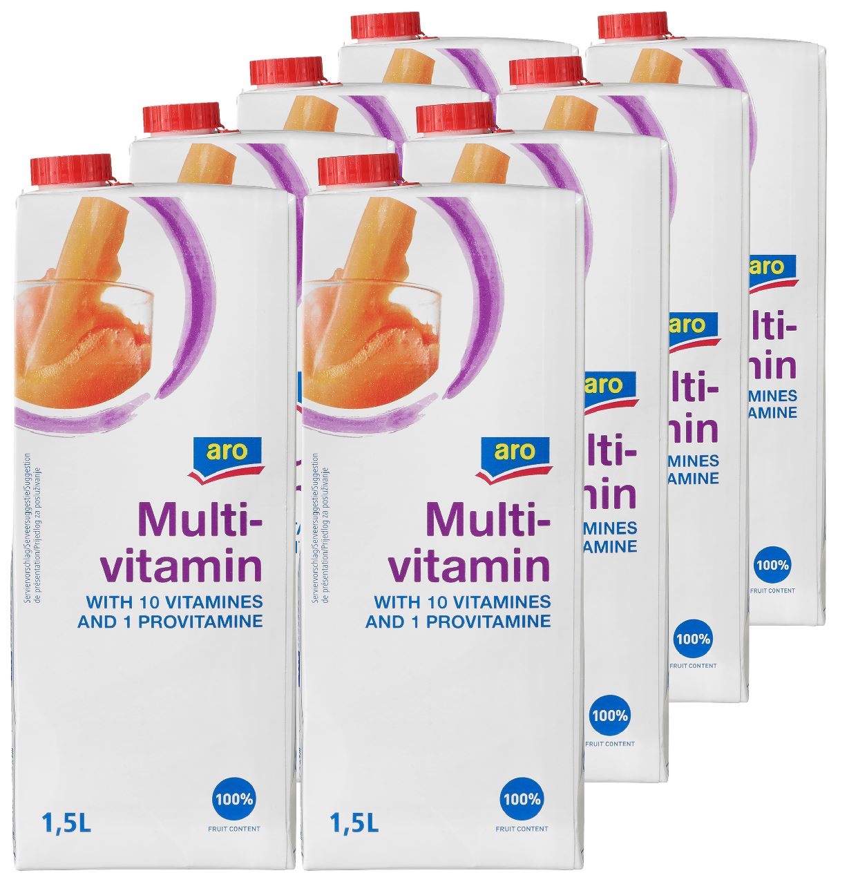 aro Multi-vitamin Juice 8 x 1,5 l