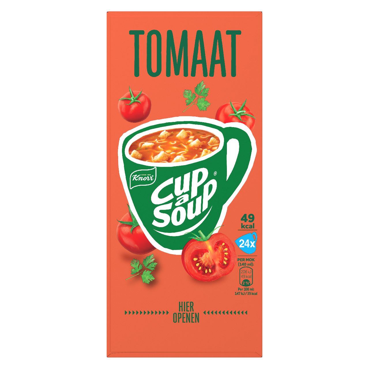 Knorr Cup-a-Soup Tomaat 24 x 140 ml 336 g