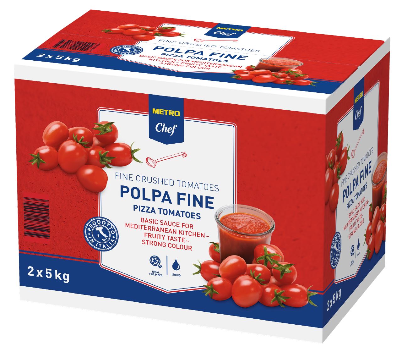 METRO Chef Tomatenpulp bag-in-box 2 x 5 kg