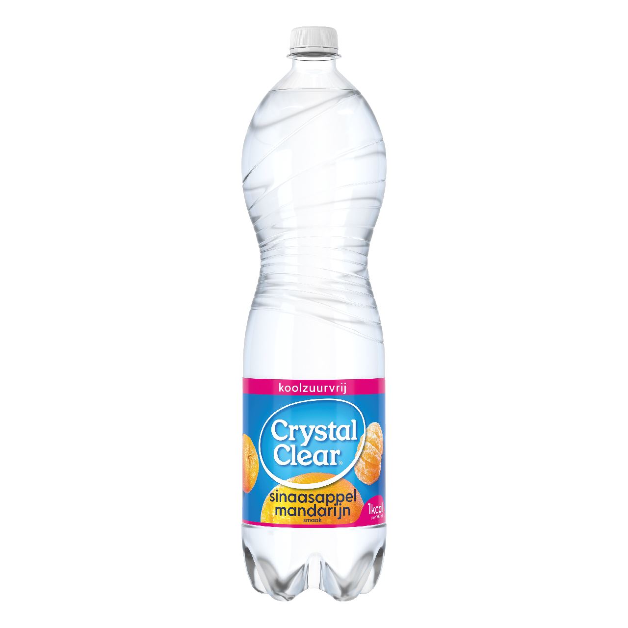 Crystal Clear Sinaasappel Mandarijn Koolzuurvrij PET 6 x 1,5 l