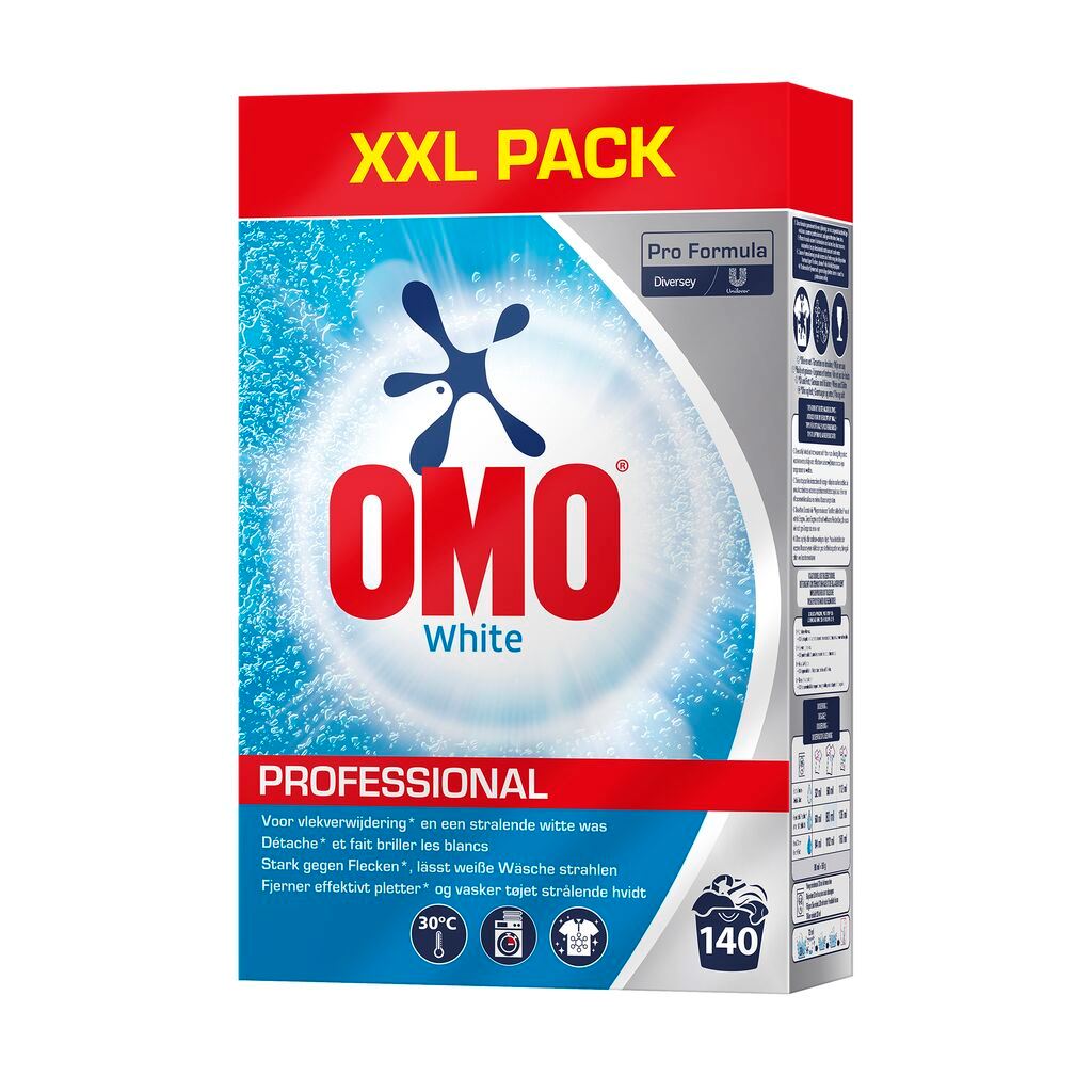 Omo Professional Poeder Wit 140 wasbeurten 7 kg