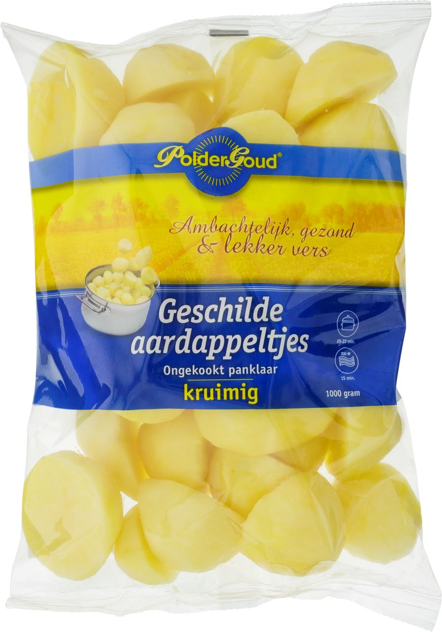 PolderGoud Aardappel Kruimig geschild 1 kg