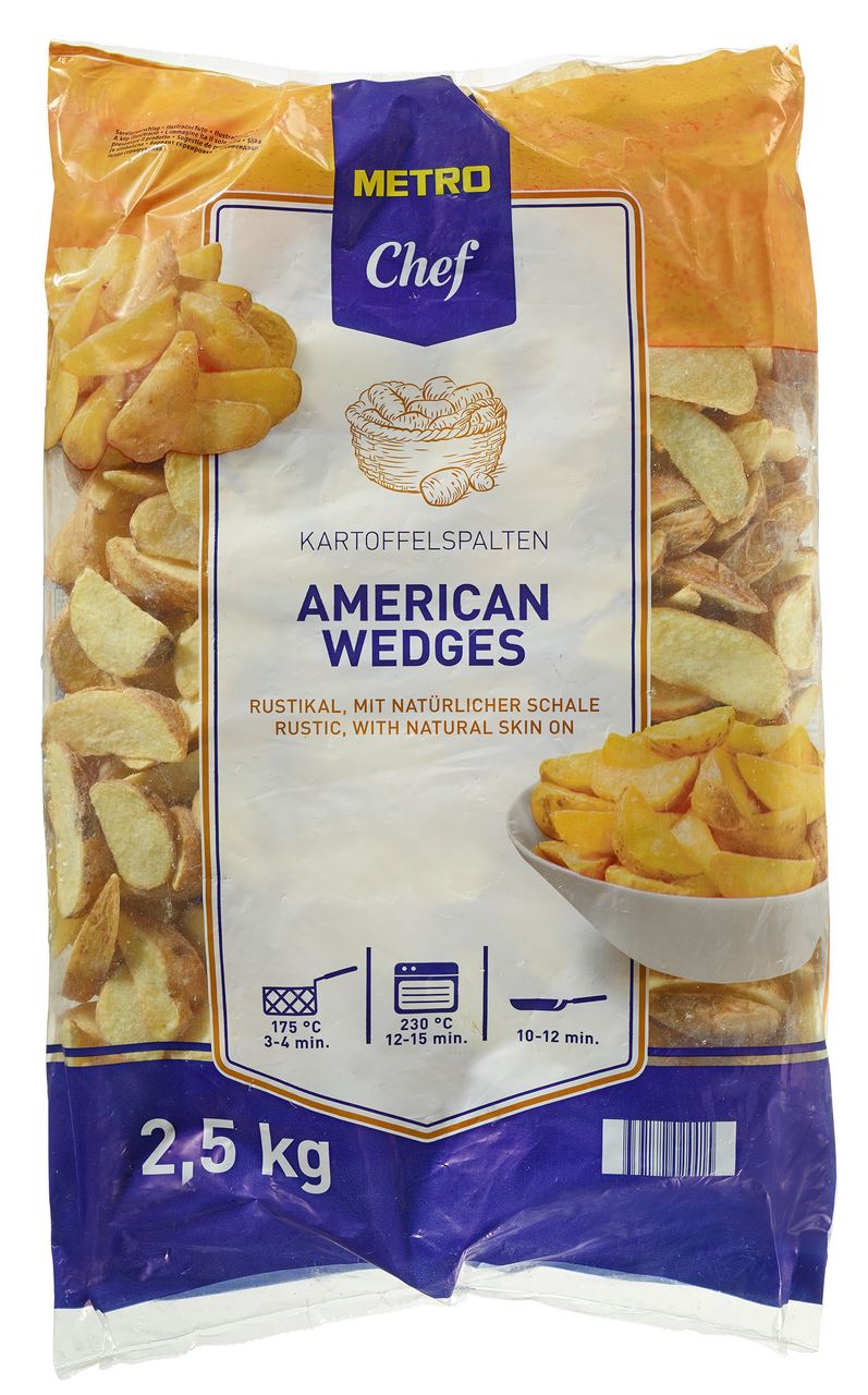 METRO Chef American Wedges 2,5 kg