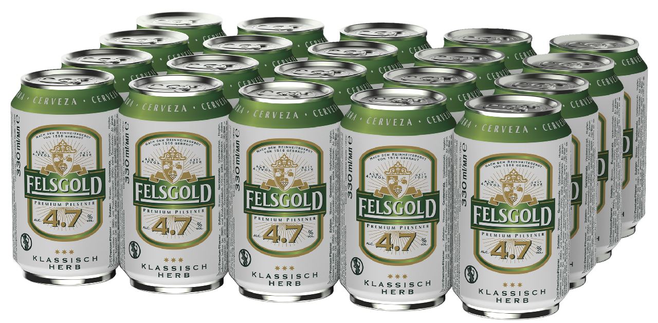 FELSGOLD blik 24 x 33 cl