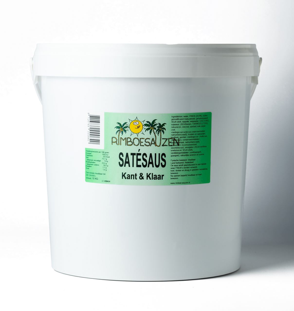 Rimboesauzen Satésaus Kant & Klaar 10 kg