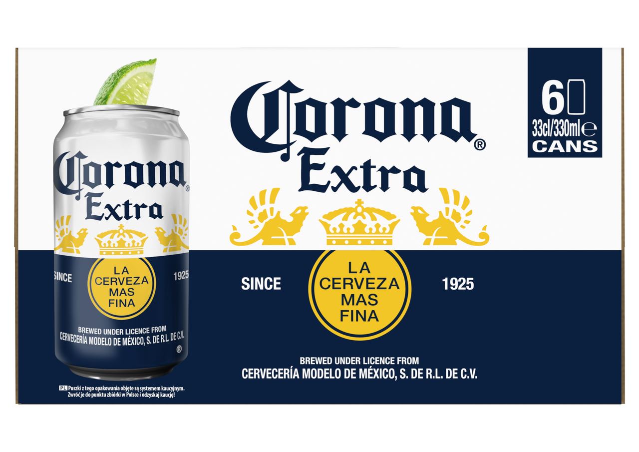 Corona Extra blik 6 x 33 cl