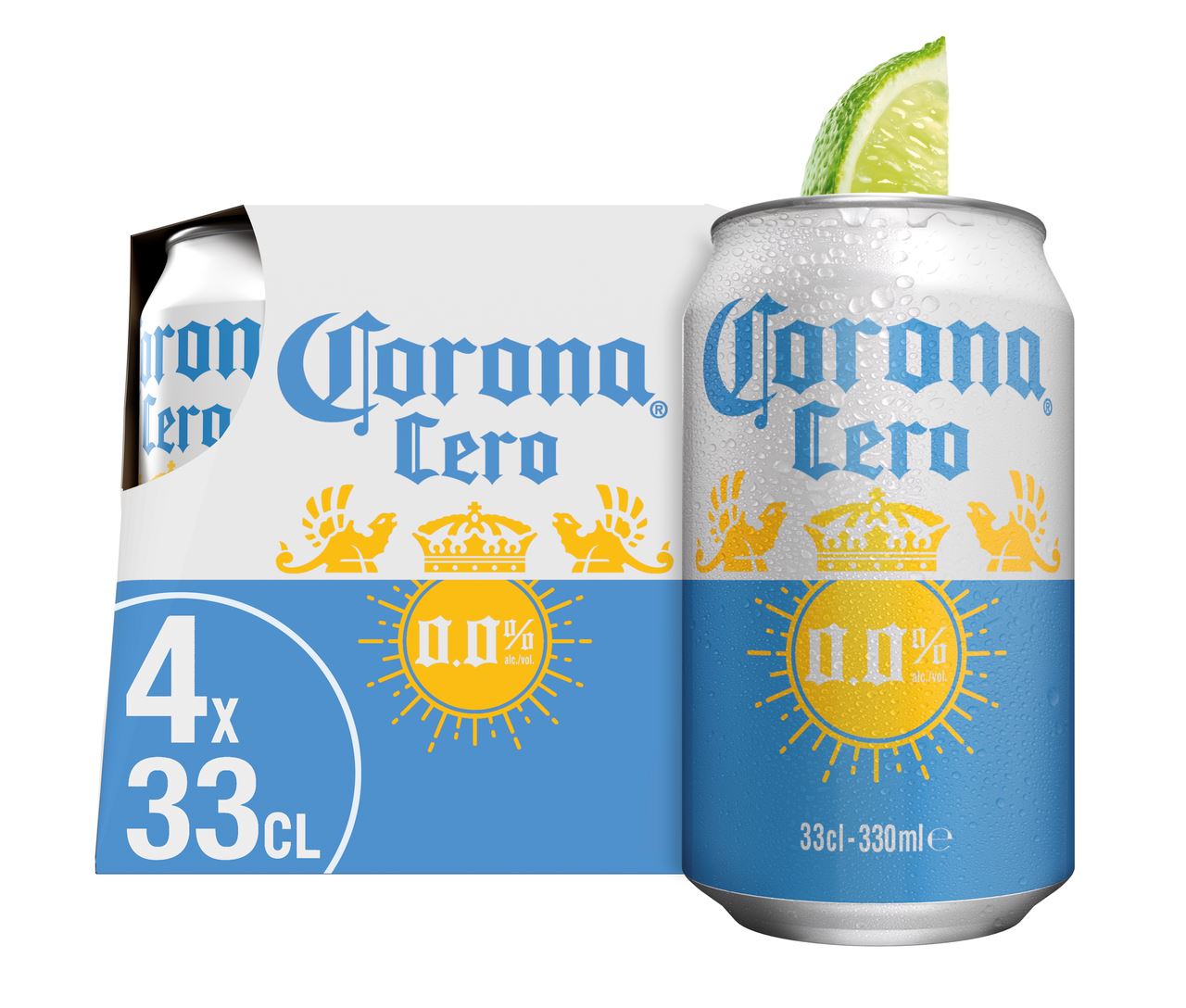 Corona 0.0 blik 24 x 33 cl