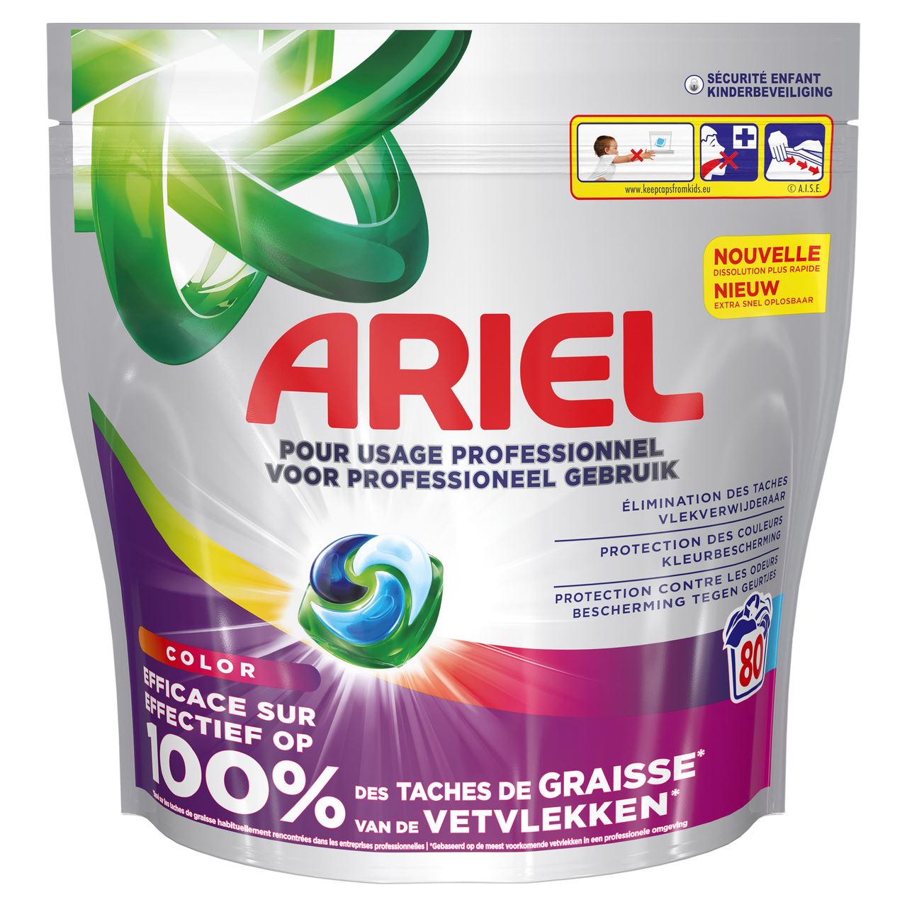 ARIEL Professional Pods Color 80 stuks