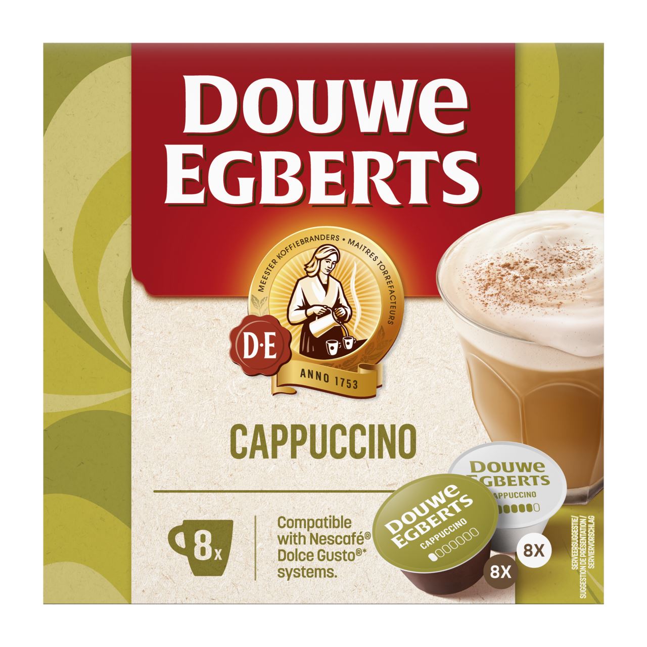 Dolce Gusto Cappuccino koffiecapsules - 16 stuks