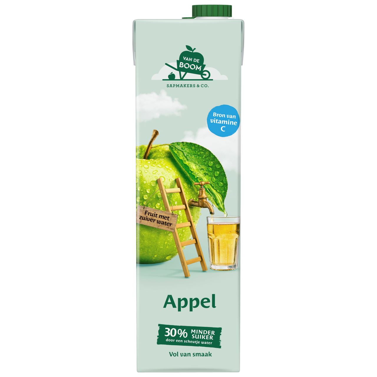 Van de BOOM Appelsap 1 l