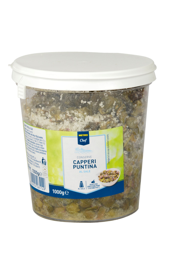 METRO Chef Kappertjes Puntina Zout 1 kg