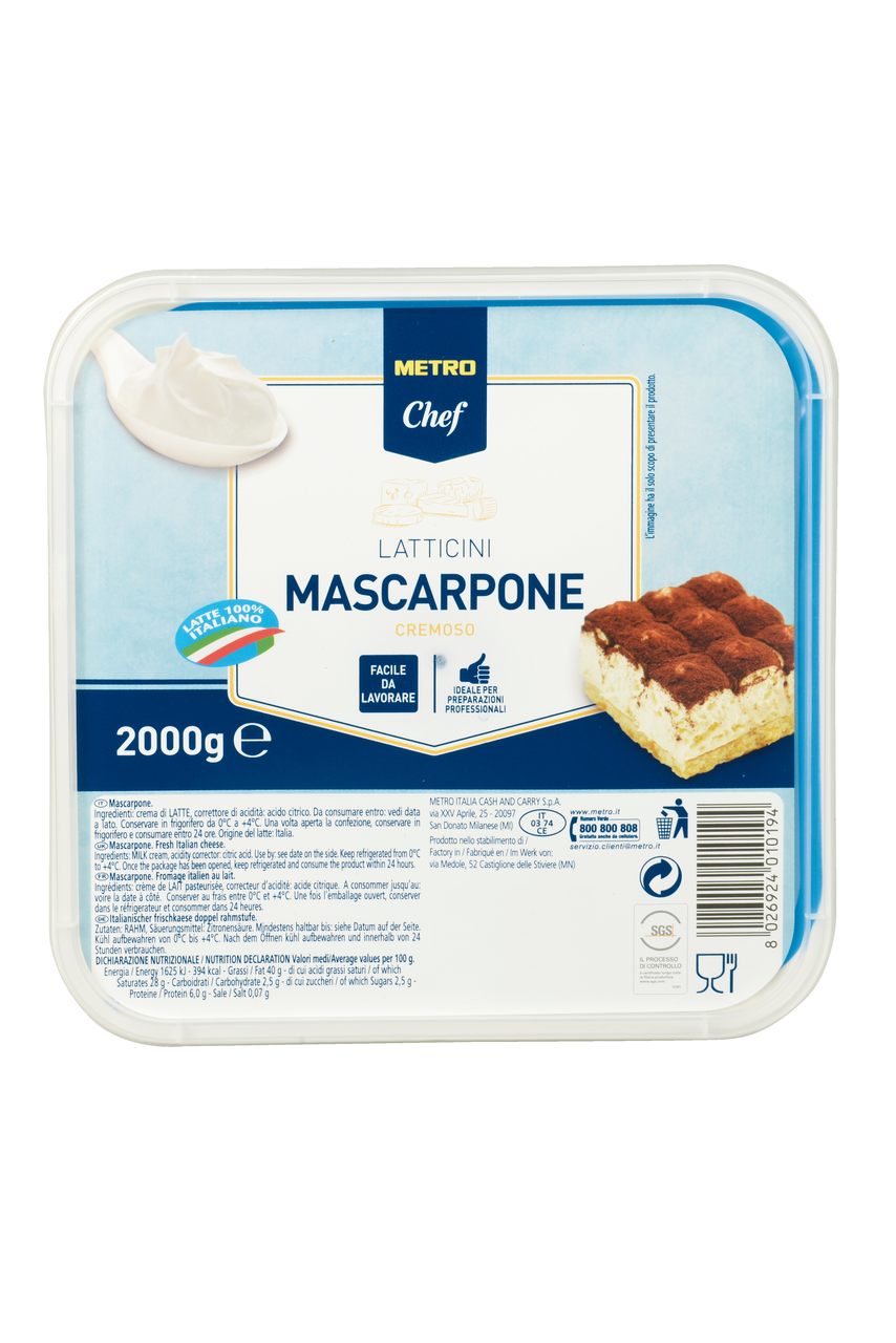 METRO Chef Mascarpone 2 kg